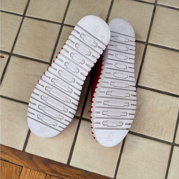 Ilse Jacobsen Tulip Red Slip-On Women's Shoes - Picture 3 of 7